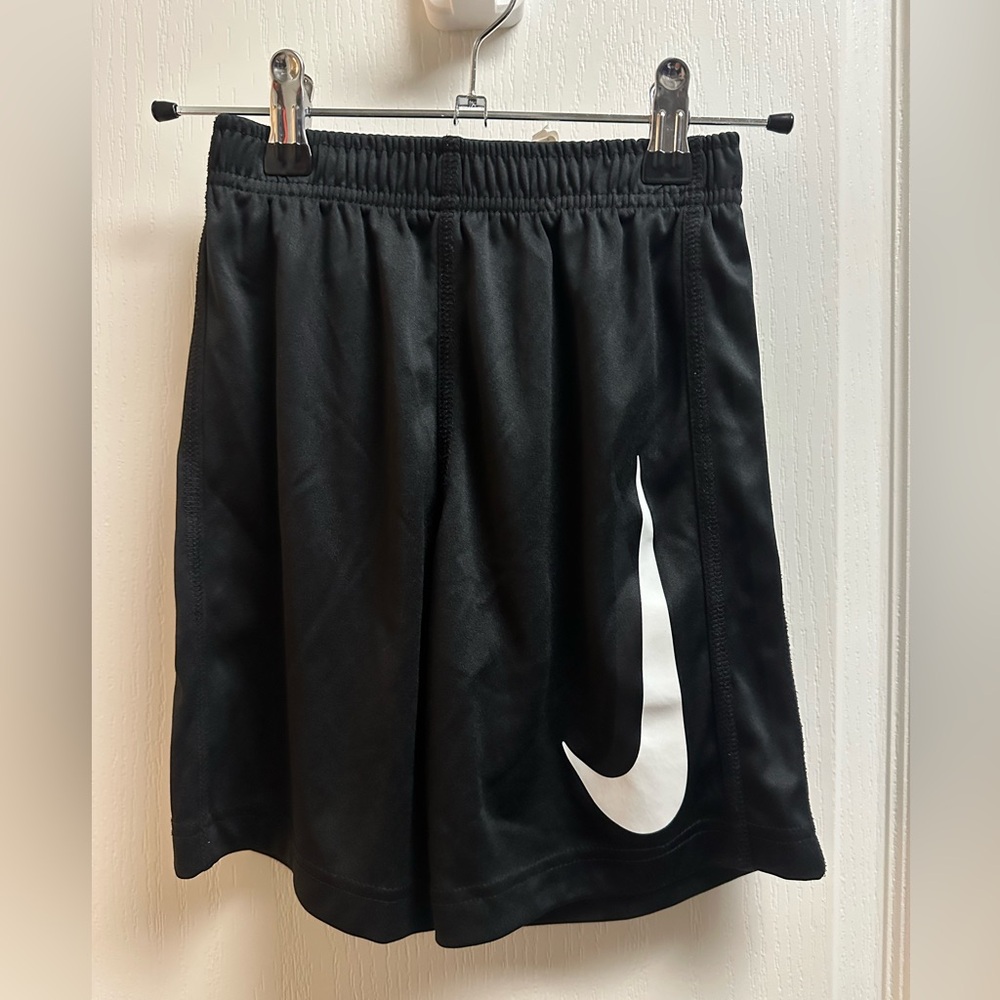 Boys Nike Dri-FIT Black Shorts